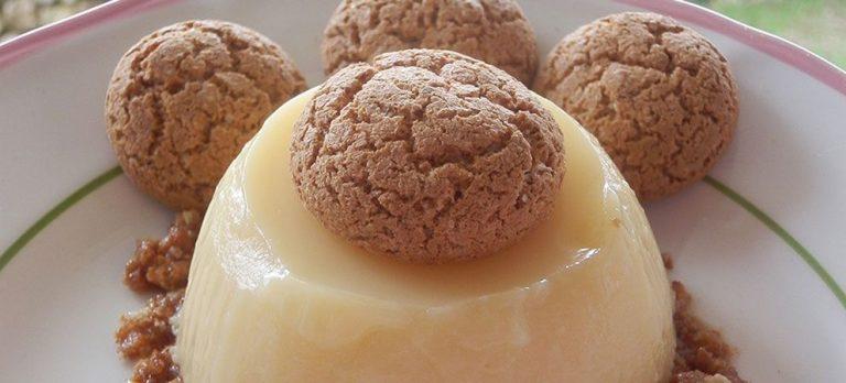 Budino con Amaretti