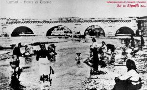 Lavandaie al Ponte di Tiberio