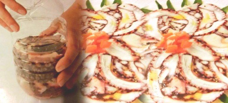 Polpo come antipasto freddo