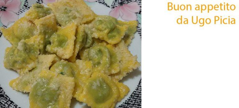 Ravioli ricotta e spinaci