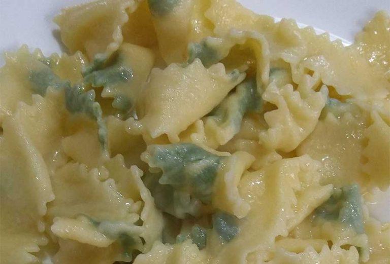 Pappardelle con "l'inserto"