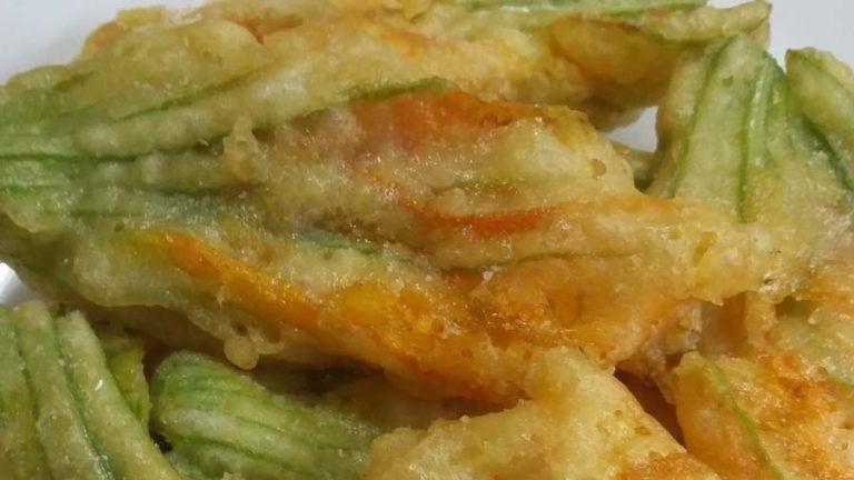 Fiori di Zucca Fritti