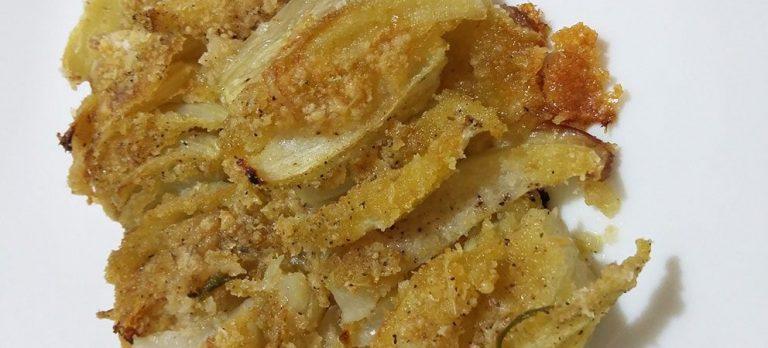 Finocchi gratinati in forno