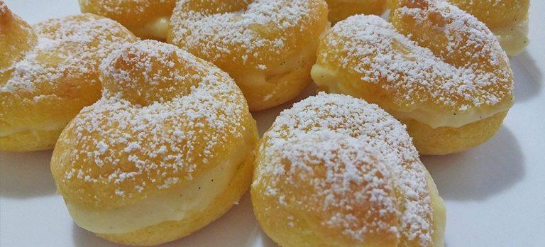 Bignè con la crema
