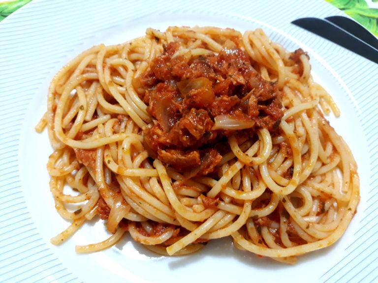 Spaghetti con il tonno